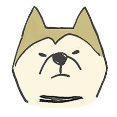 Akita-dog Sticker
