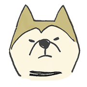 Akita-dog Sticker