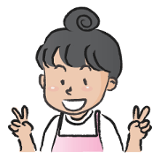 Pink apron girl