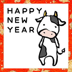 New Year's Cow