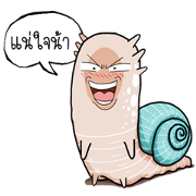 Snail smile gentle