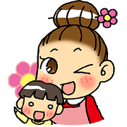 Odango Mom's Nakayoshi Sticker