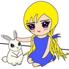 Molly & Bunny (女孩茉莉與兔子邦尼）