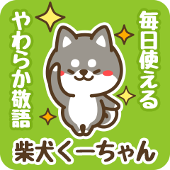 Petit Black Shiba Kuchan (Honorific)