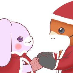 Loving Rabbit-Christmas Day