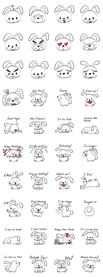 rabbit cute cute