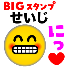 SEIJI FACE (Big Sticker)