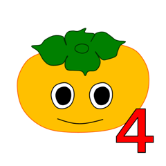 Kaki type4 ( persimmon type4 )