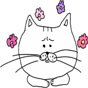 THE WHITE CAT HAS A SHARP TONGUE