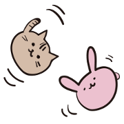 Manjyu of the rabbit & the cat