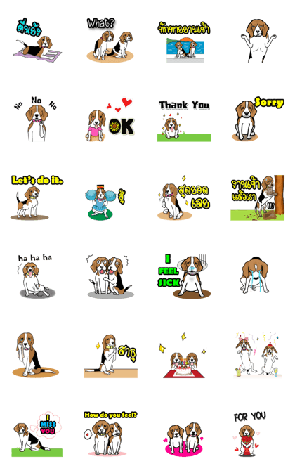 Enjoy Beagle(Beagle Animation)