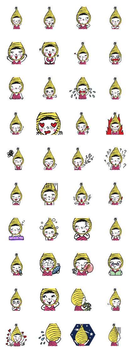 Yellow beanie Bon