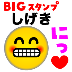 SHIGEKI FACE (Big Sticker)