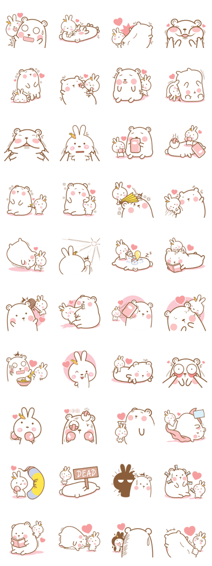 Bear & Rabbit Lover 2 +