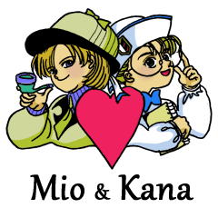 Private detective Girls, Mio & Kana