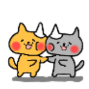 Twin cats.