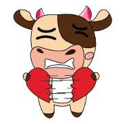 Love of an Funny Dairy Cow