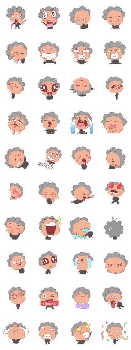 Grandmother in Action