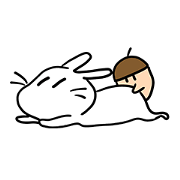 Rabbit and Acorn