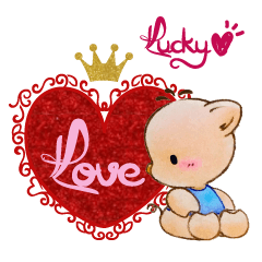Lucky Heart~Little Pig Amy