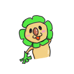 Four-leaf clover Lion Squirting