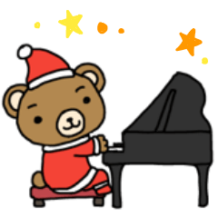 ピアノ弾きのクマさん　３