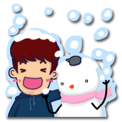 Gyu-gyu Jjing and Snowman
