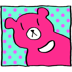 COLORFUL BEAR (small happy and joy)