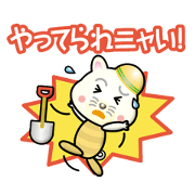 working-cat