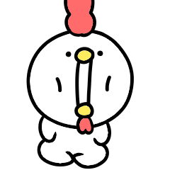 A violently moving mini chicken