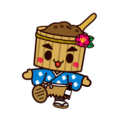 Taketoyo town's mascot "Misotaro"
