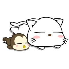 Cat and Poyo