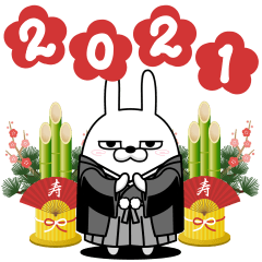 Rubbing Rabbit - New Year's Holiday 2021