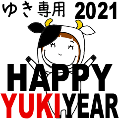 * YUKI's 2021 HAPPY NEW YEAR *