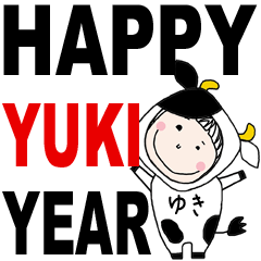 ** YUKI's 2021 HAPPY NEW YEAR **