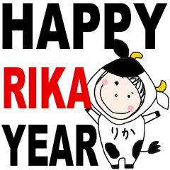 * RIKA's 2021 HAPPY NEW YEAR *