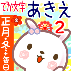 New Year & Daily Sticker for Akie 2