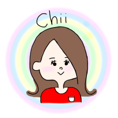 chii sticker written by tomoka