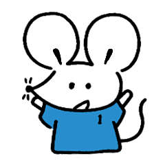 1 Mouse Sticker