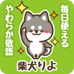 Petit Black Shiba Riyo (Honorific)