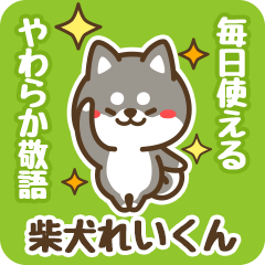 Petit Black Shiba Reikun (Honorific)