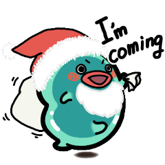 Lovely alien midori Christmas (English)