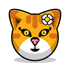 Kitty Cat Stickers - Feline Emoji