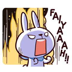 Hyper Bunny – LINE stickers | LINE STORE