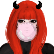 REA (Red devil girl) animation no.1 #NEW