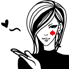 I`m spade.(Trump girls) ani no.2 #NEW