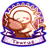 Taurus daily stickers for conversation