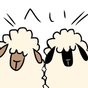 Sticker of various creatures