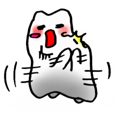 Enjoy!! I am White sauce Cat!!Stamps