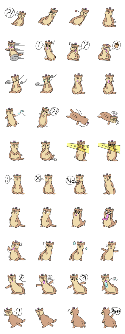 Flowery squirrel,Roka ver.2